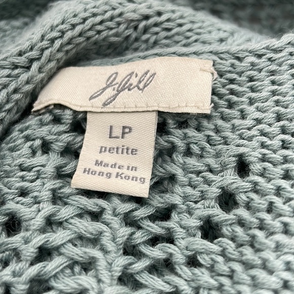 J Jill crochet cardigan Sz PL - Picture 6 of 10